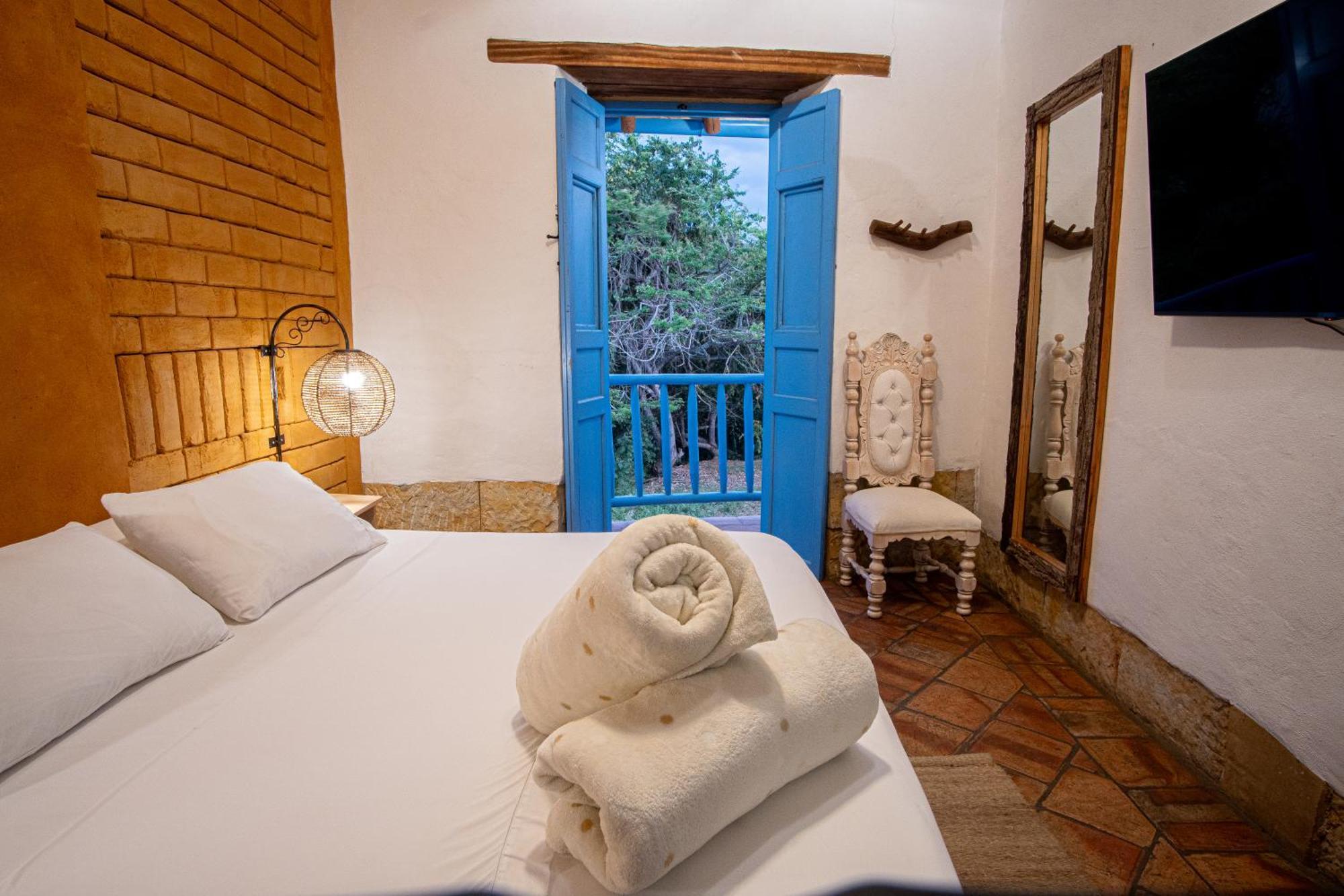 Hotel Boutique Casa Encanto Barichara Bagian luar foto