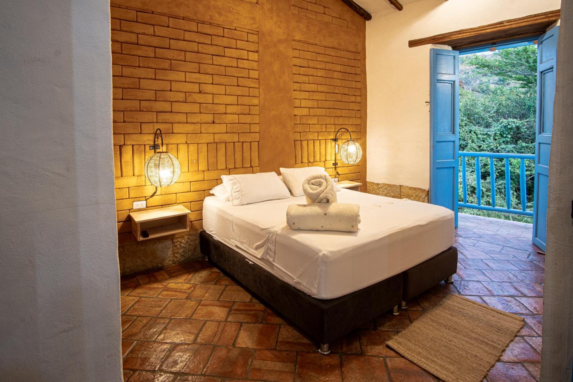 Hotel Boutique Casa Encanto Barichara Bagian luar foto