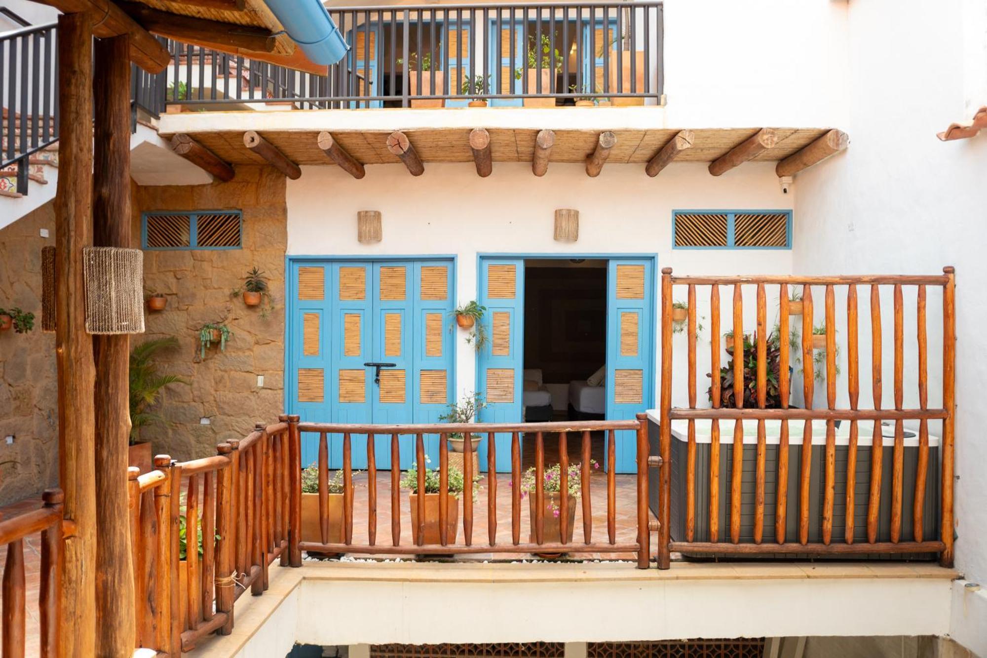 Hotel Boutique Casa Encanto Barichara Bagian luar foto