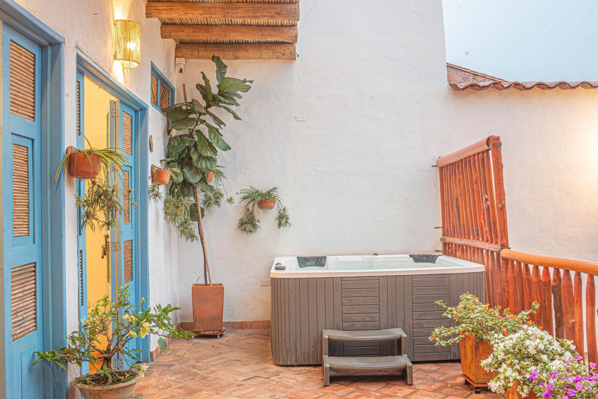 Hotel Boutique Casa Encanto Barichara Bagian luar foto