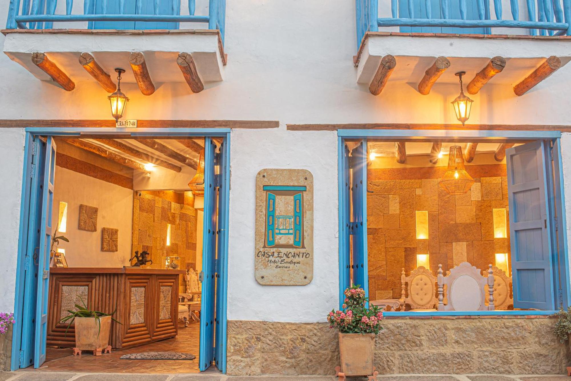 Hotel Boutique Casa Encanto Barichara Bagian luar foto