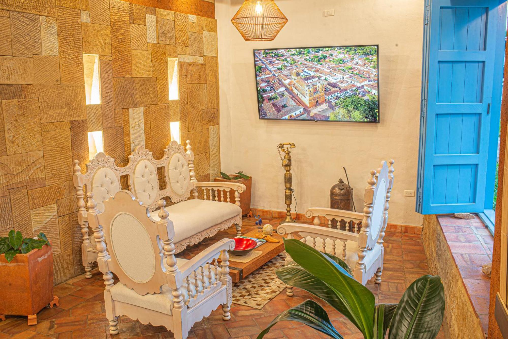 Hotel Boutique Casa Encanto Barichara Bagian luar foto