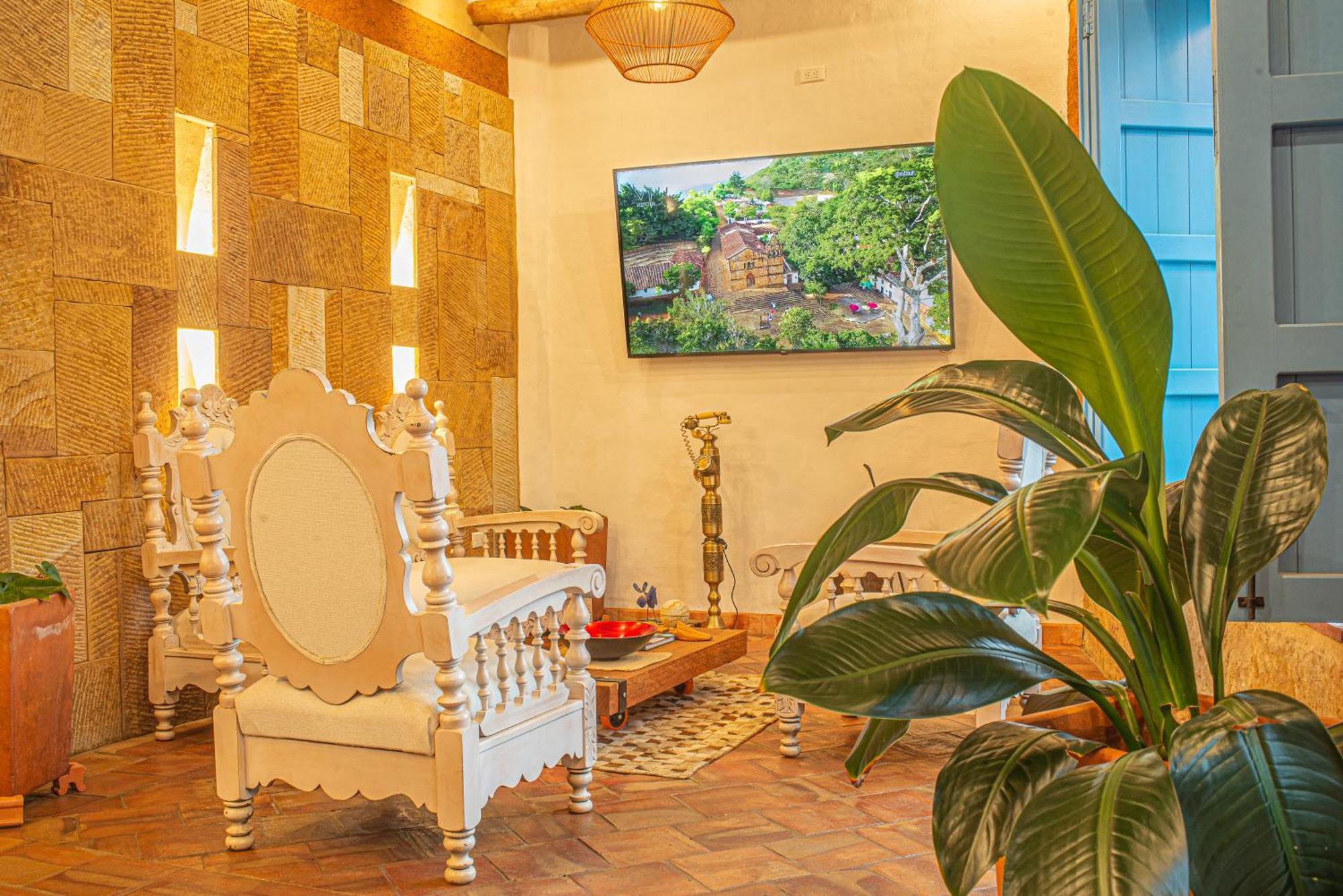 Hotel Boutique Casa Encanto Barichara Bagian luar foto