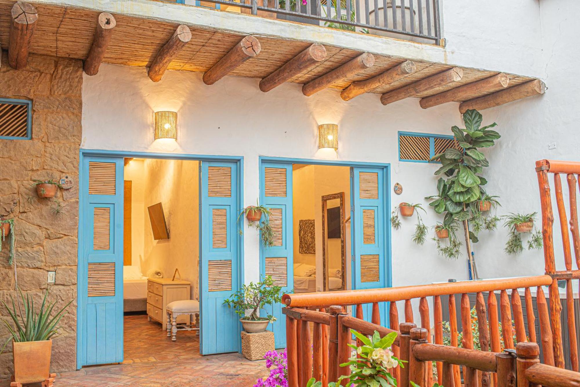 Hotel Boutique Casa Encanto Barichara Bagian luar foto